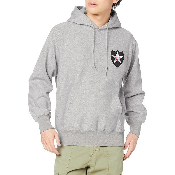 Amazon.co.jp: [エフスタイル] フード付きトレーナー 米軍紋章