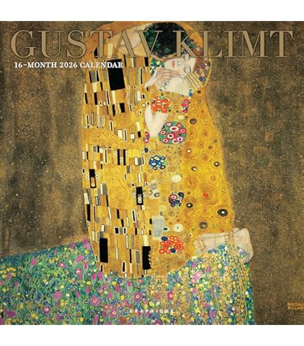 Amazon.co.jp: クリムトカレンダー 2025年 | 12インチ x 24インチ
