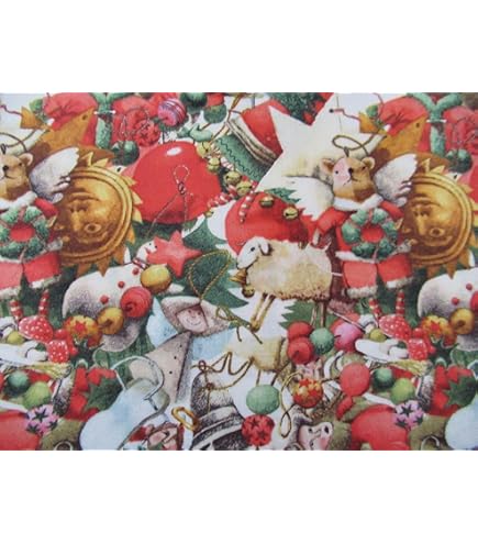 ♡ クリスマスで2個♡ハンドメイド　アレキサンダーヘンリー Amazon | Alexander Henry Christmas 45cmx54cm 廃版柄