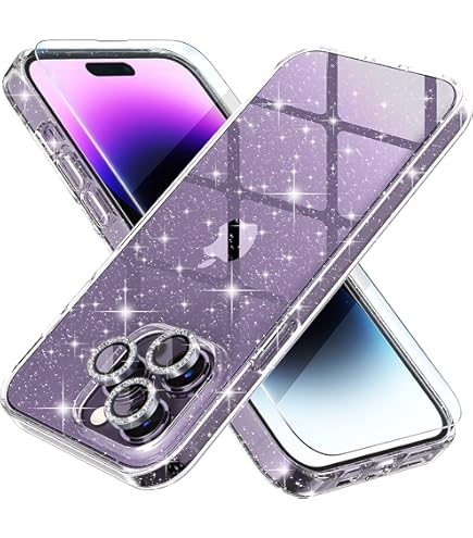 ESR Set di Cover per iPhone 14 Pro Max, 1 Protezione per lo schermo in