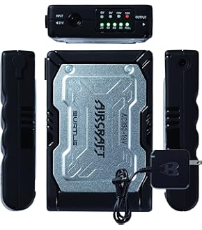 BURTLE AC370ファンユニット AC360バッテリーセット バートルエアークラフトAC360バッテリーAC370ファンセット