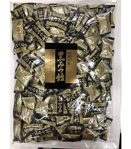 Amazon.co.jp: 榮太樓 黒みつ飴 117g×6袋 : 食品・飲料・お酒