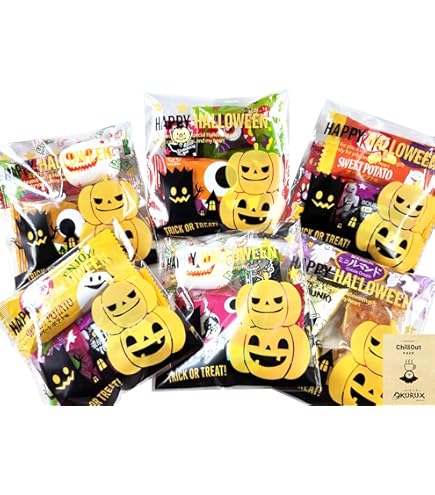 Amazon.co.jp: OKURUX [6個/ラッピング済] ハロウィン お菓子