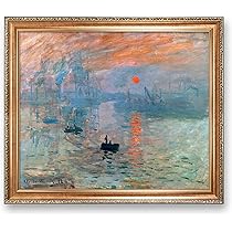 モネの『印象・日の出』のアートワーク 印象・日の出 モネ