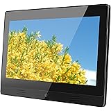 KEIAN 7インチデジタルモニター ブラック MiniHDMI 搭載 前面スピーカー カードスロットカバー 折り畳み式台座 什器取り付けネジ穴 KDS07HR AZ