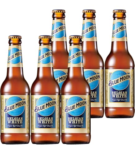 Amazon.co.jp: ブルームーン ビール 330ml 瓶 6本 輸入元 白鶴酒造