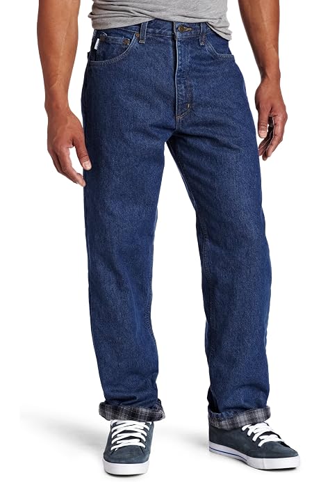 Relaxed Fit Holter Jean Fleece Lined 