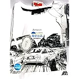 Amazon Co Jp Lサイズ メンズ 頭文字d Tシャツ ホワイト マイクロファイバークロス付き イニシャルd 慣性ドリフト 服 ファッション小物