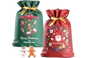 クリスマス ラッピング 袋 プレゼント ギフトバッグ 【Poco'ce掲載・ぬくもり感じるホリデー·ふんわり不織布·リボン付き】 ラッピング 袋 小 大 特大 ギフト袋 贈り物 人気 おしゃれ 収納 お祝い 記念日 結婚式 母の日 父の日 誕生日 バレンタイン