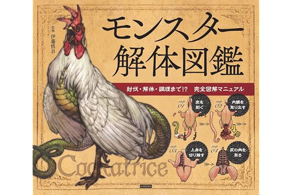 モンスター解体図鑑 討伐・解体・調理まで!? 完全図解マニュアル