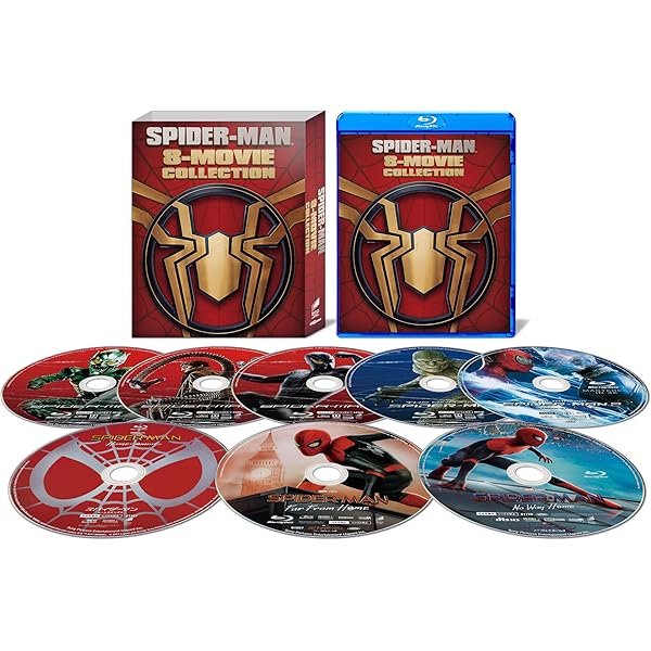Amazon.co.jp: スパイダーマン™ 8ムービー・コレクション （4K