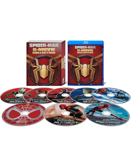 Amazon.co.jp: スパイダーマン™ 8ムービー・コレクション （4K