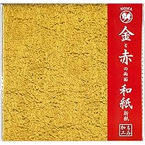 正信偈　色紙10枚(たとう紙付き) 金箔　箔押し 金箔両面和紙折紙 18㎝ M600−40 | おりがみ屋さんドットコム