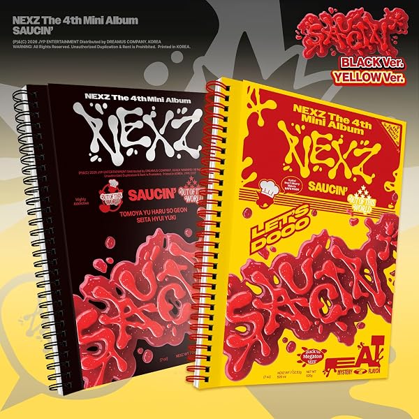 Amazon.co.jp: NEXZ (ネクスジ) - 4th ミニアルバム 「SAUCIN'」 PHOTO