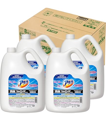 Amazon | 【業務用 衣料用洗剤】アタック 消臭ストロングジェル 4kg