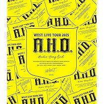 WEST 24枚 ライブ ドラマ 映画 DVD Blu-ray Amazon.co.jp: WEST. LIVE TOUR 2025 A.H.O. -Audio Hang Out- (通常盤
