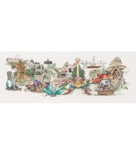 Thea Gouverneur Amsterdam Cross Stitch Kit - 16 Count Aida With DMC Threads