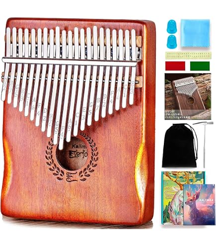 Amazon | LOOP カリンバ 38キー 二段半音付 楽器 親指ピアノ kalimba