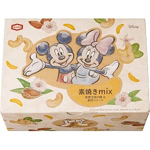 【Amazon.co.jp限定】 亀田製菓 素焼きミックス 素焼き柿の種&素煎りナッツ 12袋
