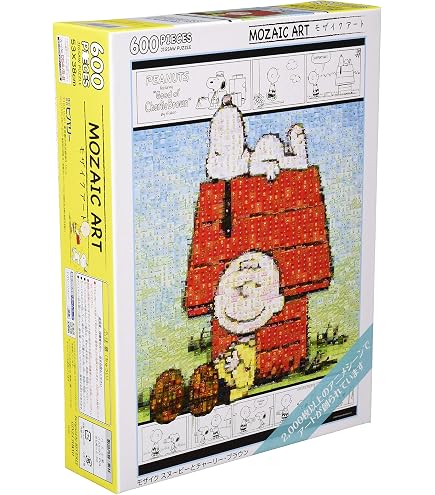 Amazon.co.jp: 1000ピース ジグソーパズル モザイク PEANUTS 