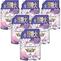 レノアハピネス　夢ふわタッチ 5つ星 HOTEL ホワイトムスク 柔軟剤　6袋 Amazon.co.jp: レノア ハピネス 5つ星ホテルの夢ふわタッチ 柔軟剤