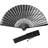 [ハクチクドウ] 横縞グラデ扇子セット (全2種類) 11-jpn-yokoshimagrade