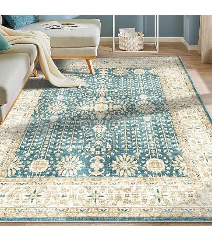 Amazon | FORTSEA 洗える ペルシャモダン ラグ 230×320cm 大判 北欧風 