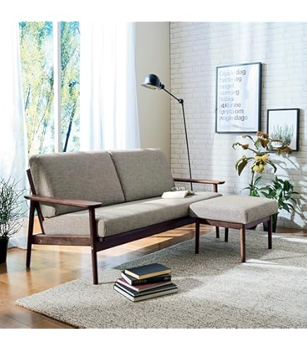 Amazon.co.jp: 【カリモク正規品】ソファ 2人掛 右アームx左アーム2