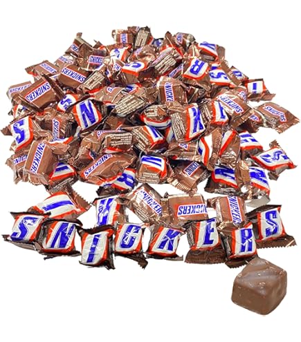 Amazon | マース スニッカーズ ミニ チョコレート 1020g | Snickers