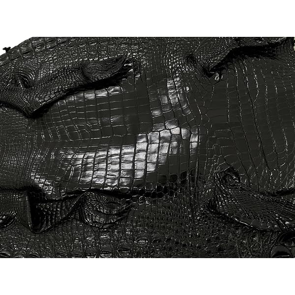 Amazon.co.jp: [vinacreations] ワニ革 レザー クロコダイル レザー