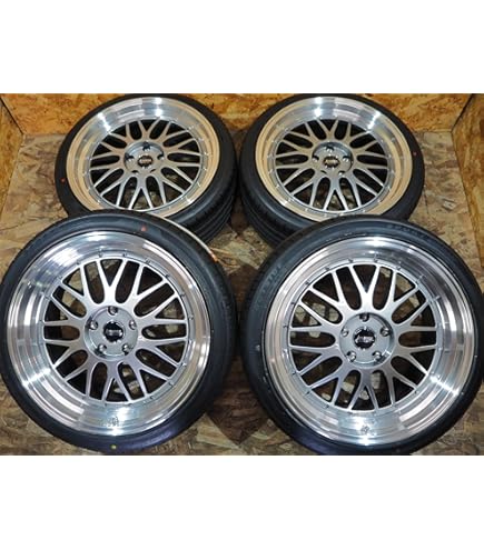 20インチ　8.5J2本　9.5J2本 業者塗装 Amazon.co.jp: 高級 メッシュ 深リム ステップリム仕様 levanna