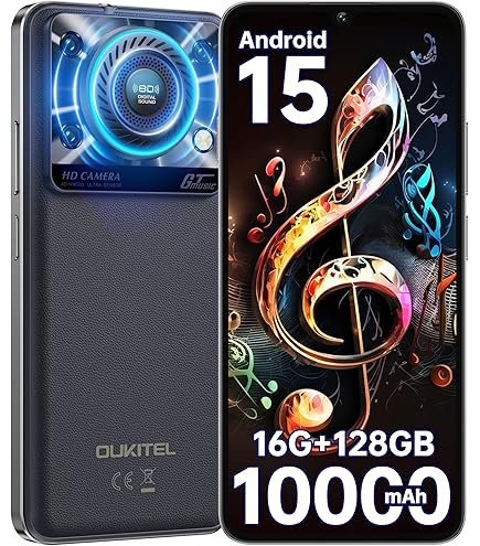 Amazon | OUKITEL C36 SIMフリースマホ アップグレード版12GB RAM