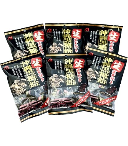 Amazon.co.jp: 松屋製菓 生沖縄黒飴 130g×10袋 : 食品・飲料・お酒