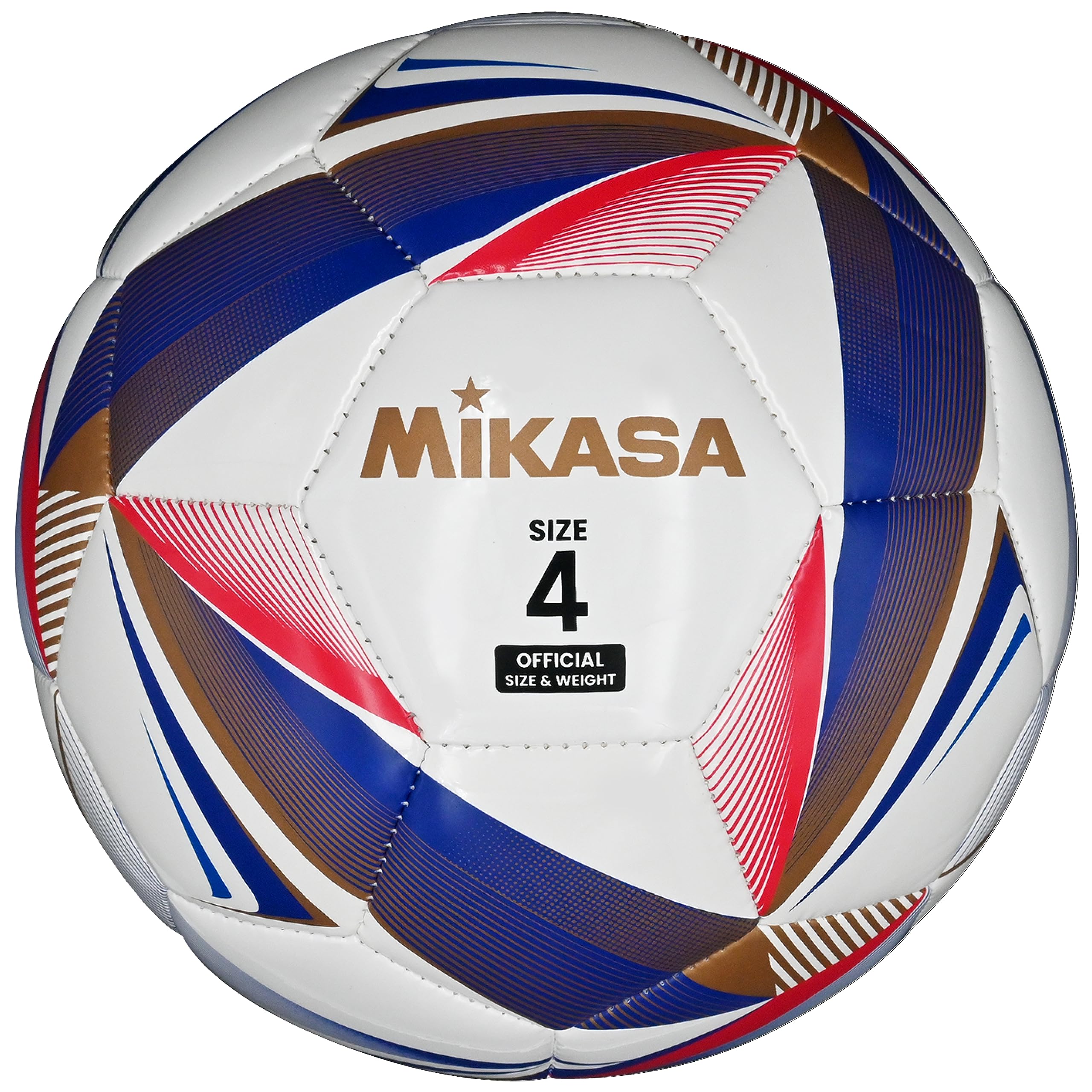 ミカサ(MIKASA) サッカーボール マシン縫い 5号/4号/3号 推奨内圧0.490～0.610(kgf/㎠) - 1