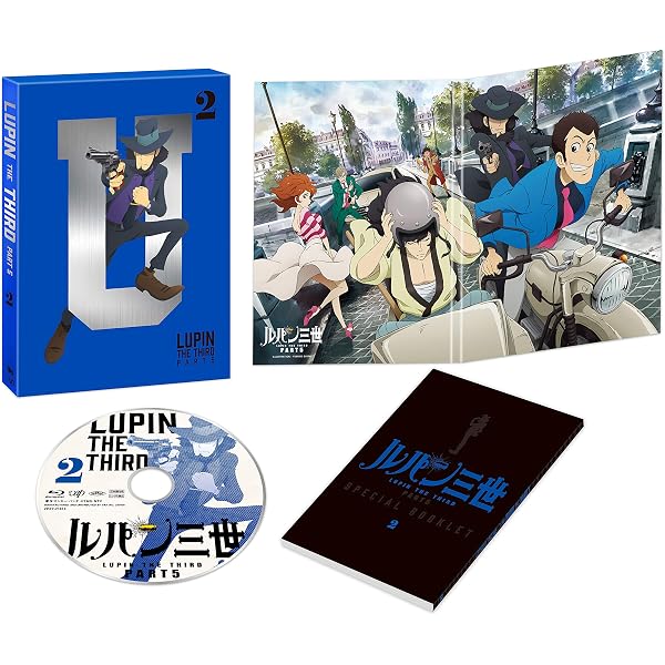 ルパン三世Part5 DVD購入特典 クリアファイル 5枚 ルパン三世PART5 VOL 