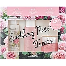 rose skincare set