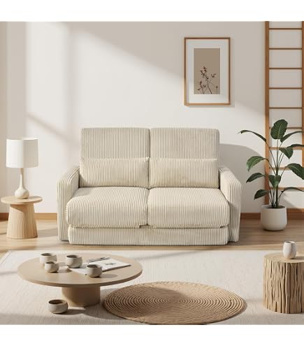 Amazon｜ソファーベッド 2人掛け 脚付き ソファベッド 3way 折りたたみ