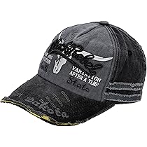 DimMoire ディムモアール ロゴ刺繍ダメージCAP BLACK 黒 帽子 DimMoire ディムモアール ダメージ刺繍 ロゴ キャップ REFLEM