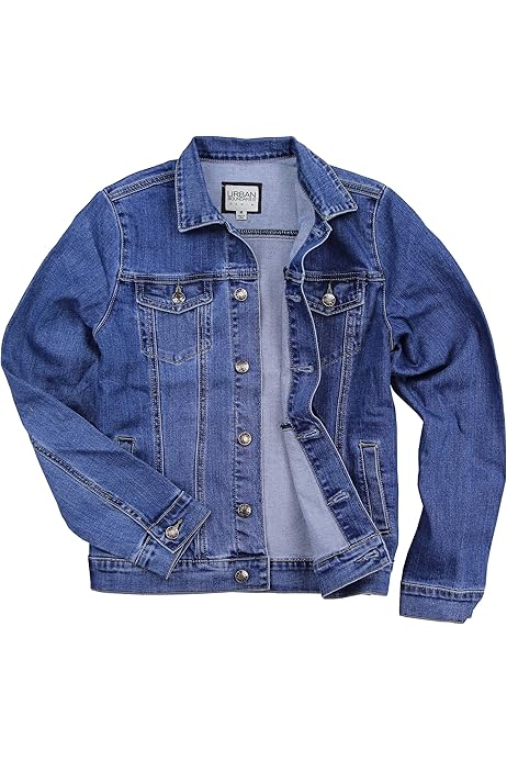 light blue denim jacket amazon