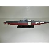 1/350 塗装済完成品 フランス海軍潜水艦 シュルクーフ ダイキャスト