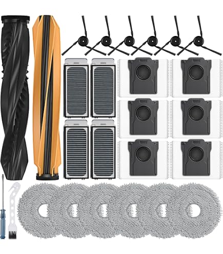E.LUO 28-Piece Accessory Kit For Dreame X40 Ultra / L40 Ultra / X40 Robot Vacuums