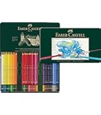 Amazon.co.jp: ファーバーカステル ポリクロモス色鉛筆 60色 缶入