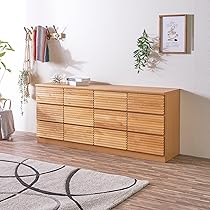 ナチュラル アルダー材 リビングチェスト C 幅78.5cm ナチュラル アルダー材 リビングチェスト C 幅78.5cm