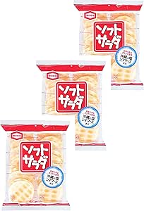 亀田製菓 ソフトサラダ 20枚×3袋