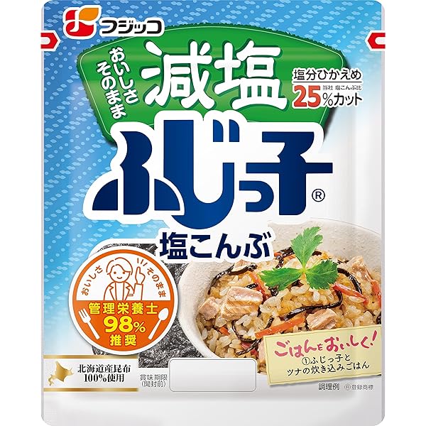 Amazon.co.jp: フジッコ 減塩ふじっ子 27g : 食品・飲料・お酒