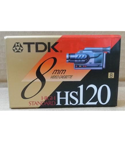 TDK P6-120HMPR*5 [未開封] TDK TDK 8mmビデオカセットテープ P6-120MPR120分