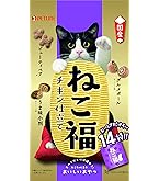 Amazon.co.jp: ペットライン ねこ福 猫用おやつ チキン仕立て 42g袋