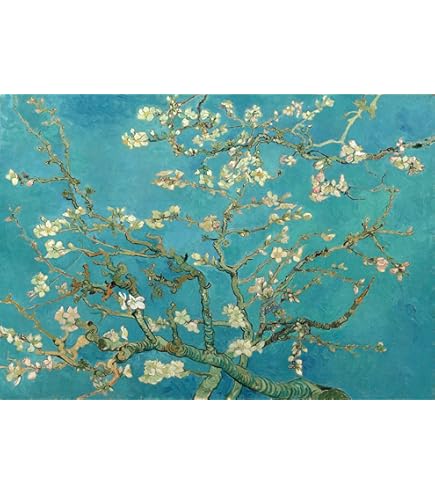 Amazon.co.jp: 世界の名画 ゴッホ 花咲くアーモンドの枝 ジークレー