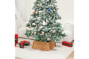 クリスマスツリー 足元隠し 木製 クリスマスツリースカート 木 クリスマス飾り 足元隠し 脚カバー スタンドカバー ウッドフェンス ベースカバー インテリア 脚隠し 目隠し コンパクト収納 北欧 かわいい おしゃれ 抗菌済み