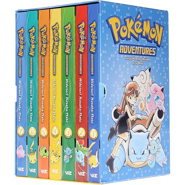 Amazon.co.jp: Pokemon Adventures Red & Blue Box Set (set includes